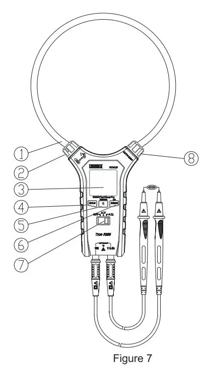 UNI-T UT281E True RMS Flex Clamp User Manual - Figure 7