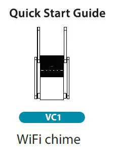 FOSCAM VC1 WiFi Chime 4MP Dual Band WiFi Video Doorbell FIG 1