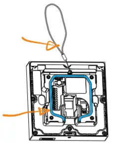 Akuvox A01X IP Door Phone - Back Cover Installaon 1