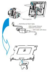 Akuvox A01X IP Door Phone -Back Cover Installaon