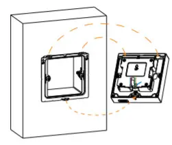 Akuvox A01X IP Door Phone -Back Cover Installaon 2
