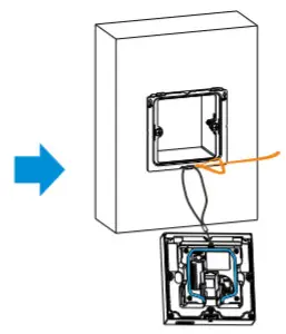 Akuvox A01X IP Door Phone - Back Cover Installaon 2