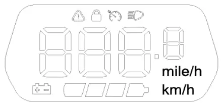 SOFLOW 300 430 02 SO4 Pro Electric Scooter - Light status