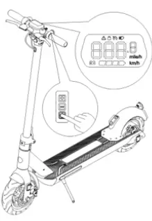 SOFLOW 300 430 02 SO4 Pro Electric Scooter - front bar