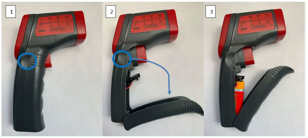 OMEGA OS303-Series Essential Infrared Thermometer Fig3
