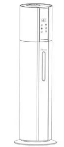 Deroma M977 Air Humidifier with UV Light