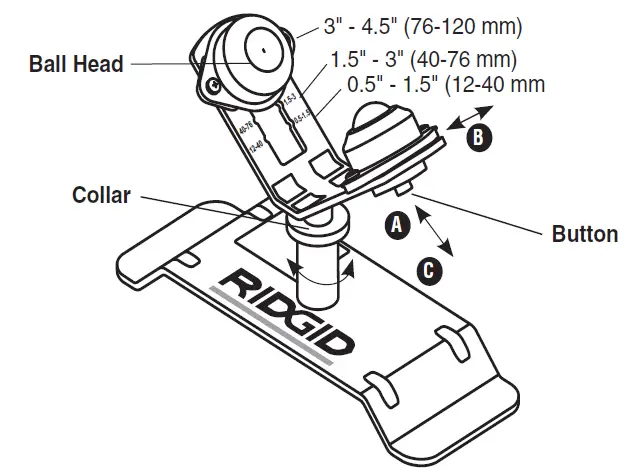 RIDGID PC116TS Tube Stand for Power Tubing FIG 2