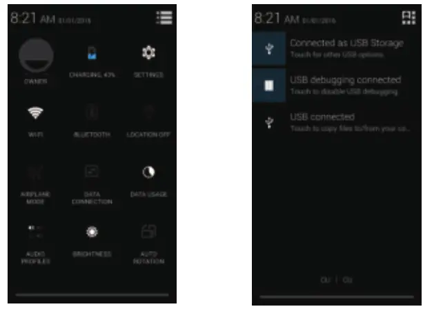 Smooth SM6521 Smartphone - Notification