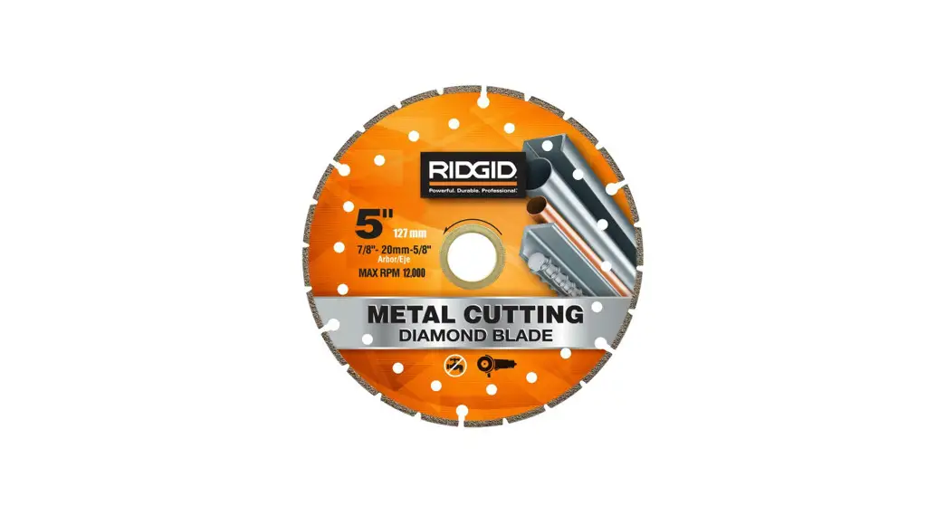 Ridgid Hd-mtl50 Metal Cutting Diamond Blade User Guide Ridgid Hd-mtl50 Metal Cutting Diamond Blade User Guide