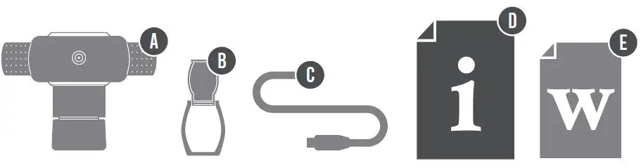 BAUHN ABTWPDQ-0222-W Full HD Webcam 1