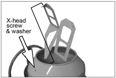 Clarke CCM125D 125L Concrete Cement Mixer - ASSEMBLY 10