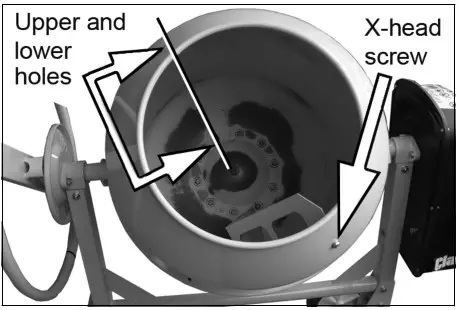 Clarke CCM125D 125L Concrete Cement Mixer - ASSEMBLY 12