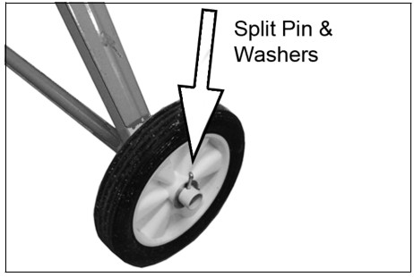 Clarke CCM125D 125L Concrete Cement Mixer - ASSEMBLY 2