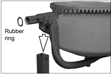 Clarke CCM125D 125L Concrete Cement Mixer - ASSEMBLY 3