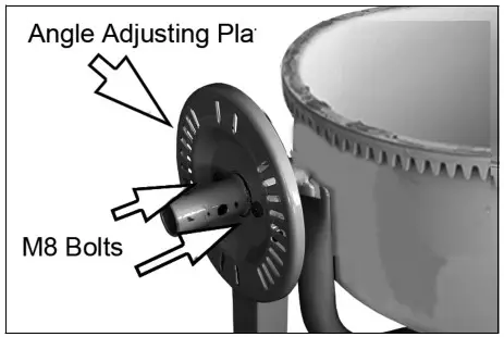 Clarke CCM125D 125L Concrete Cement Mixer - ASSEMBLY 5