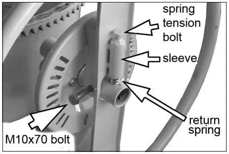 Clarke CCM125D 125L Concrete Cement Mixer - ASSEMBLY 6
