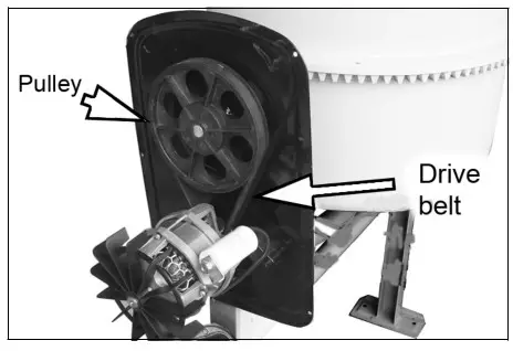 Clarke CCM125D 125L Concrete Cement Mixer - ASSEMBLY 8