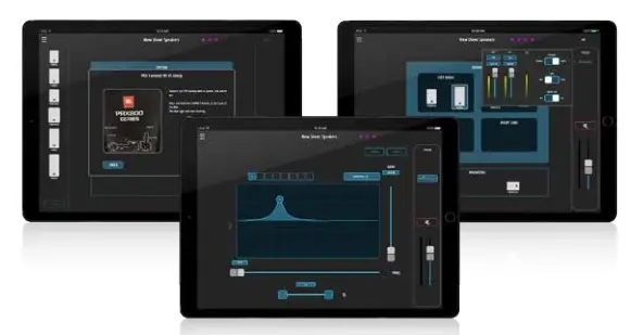 JBL PRX835 WI-FI SETUP