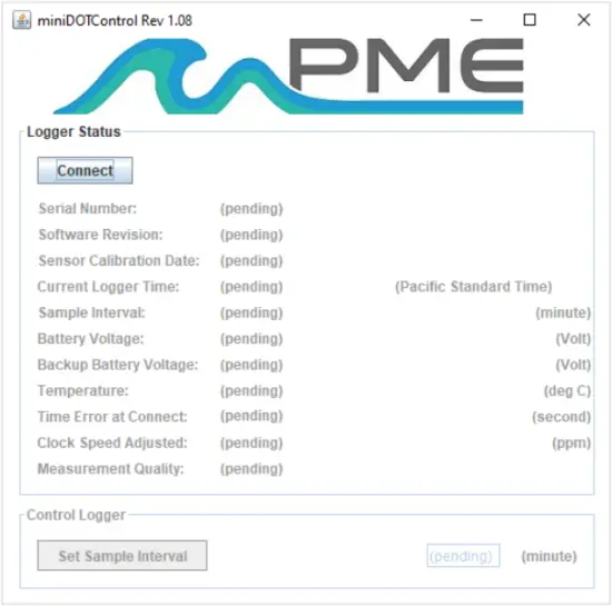 PME miniDOT - Control