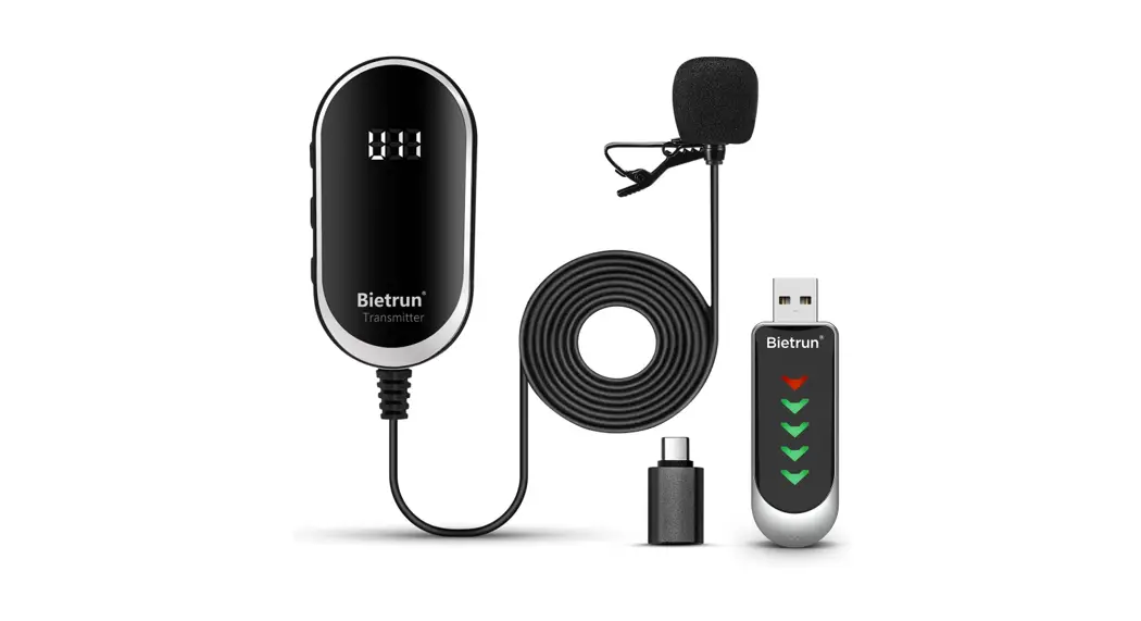 Bietrun Wxm13 Usb Wireless Lavalier Microphone User Manual