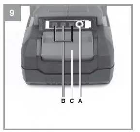 Einhell-GE-CM-18-Cordless-Lawn-Mower-9