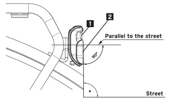busch muller 323KSB Toplight Line Brex E Bike Rear Light - overview