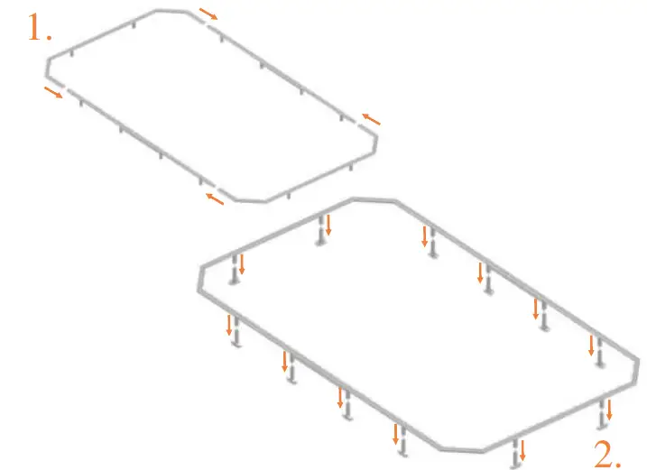 Avyna Rectangular trampolines 1