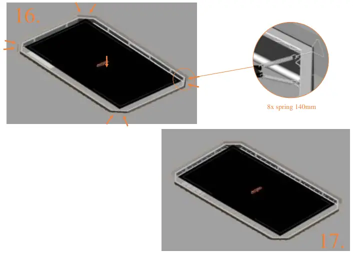 Avyna Rectangular trampolines 16