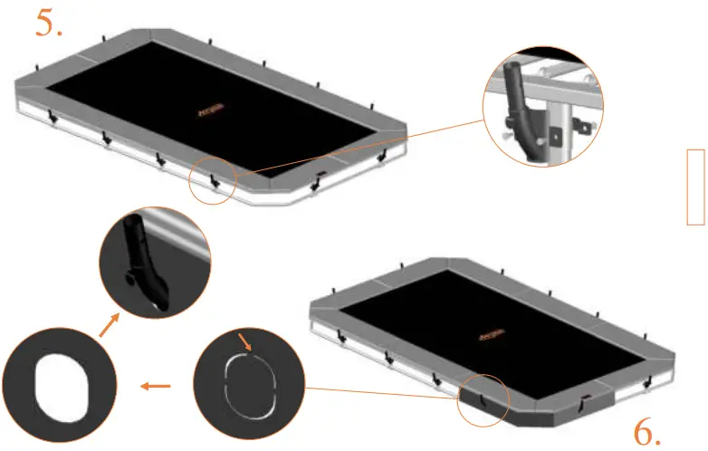 Avyna Rectangular trampolines 6