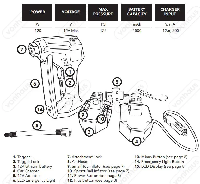 VonHaus-Tyre-Inflator-Cordless-Handheld-Air-Compressor-Pump-2