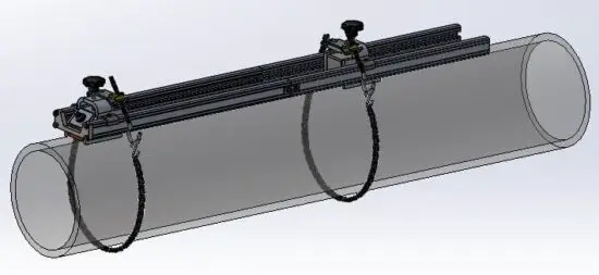 VORTEK S34 SonoPro Portable Professional Series Ultrasonic Flowmeter - Fixture 1