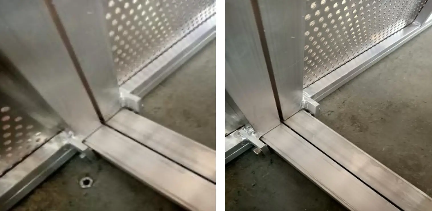 EVENT LIGHTING CB1G Crowd Barrier with Gate - Fig 3