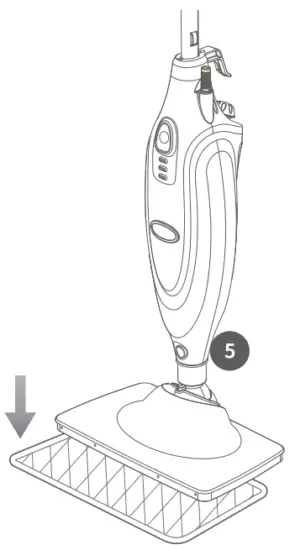 Assembling Your steam Mop