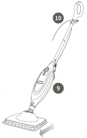 Using Your Steam Mop