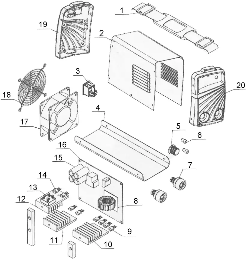 Clarke MMA80 MMA Inverter Welder - Fig 16