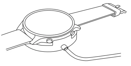 realme RMA207 Watch S Smart Watch - Charging