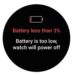 realme RMA207 Watch S Smart Watch - Low Battery 2