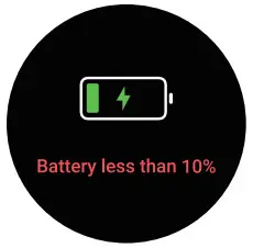 realme RMA207 Watch S Smart Watch - Low Battery