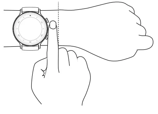 realme RMA207 Watch S Smart Watch - Wearing method