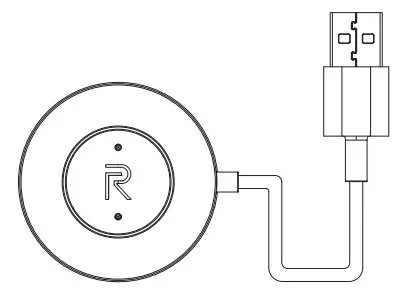 realme RMA207 Watch S Smart Watch - charging base