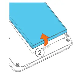 alcatel B1 Smartphone - Battary