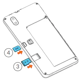 alcatel B1 Smartphone - Sim