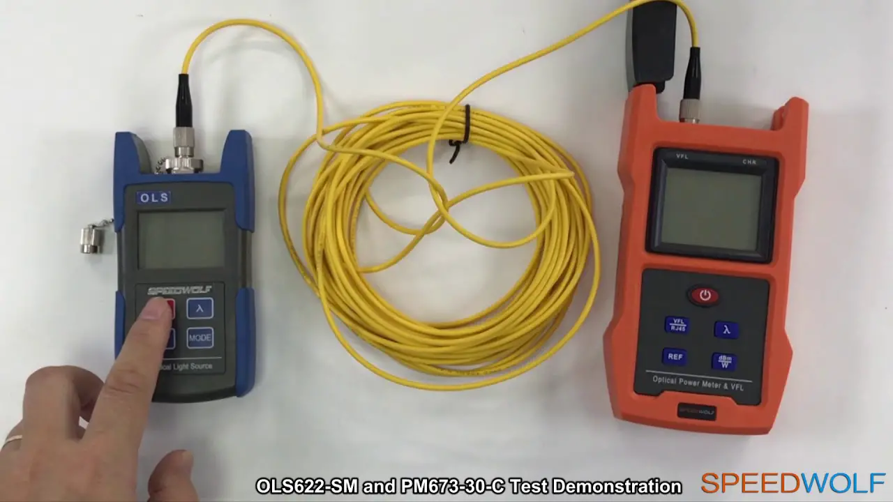 Speed Wolf Optical Power Meter User Manual