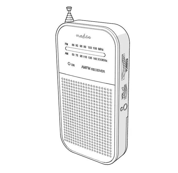 Nedis Rdfm1110si Fm Radio User Manual Nedis Rdfm1110si Fm Radio User Manual