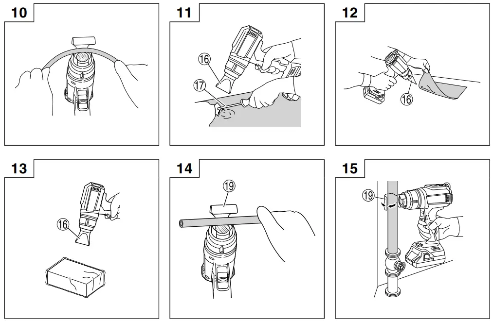 HIKOKI RH 18DA Heat Gun - fig3