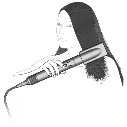 dyson N308C Airwrap Multi Styler Hair Curlier - Shaping