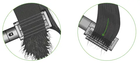 dyson N308C Airwrap Multi Styler Hair Curlier - brush