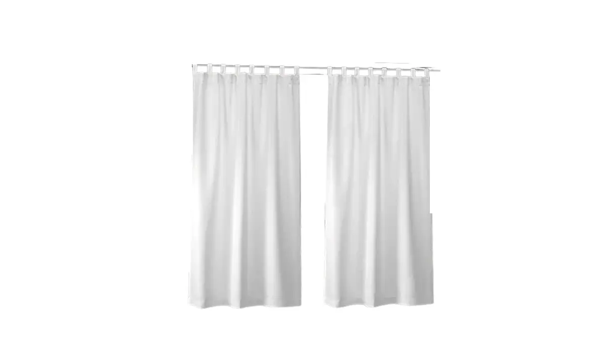 Exclusive Home Yg013548dsehc1 Cabana Navy Solid Polyester 54 In. X 84 In. Hook Loop Tab Top Light Filtering Curtain Panel User Guide