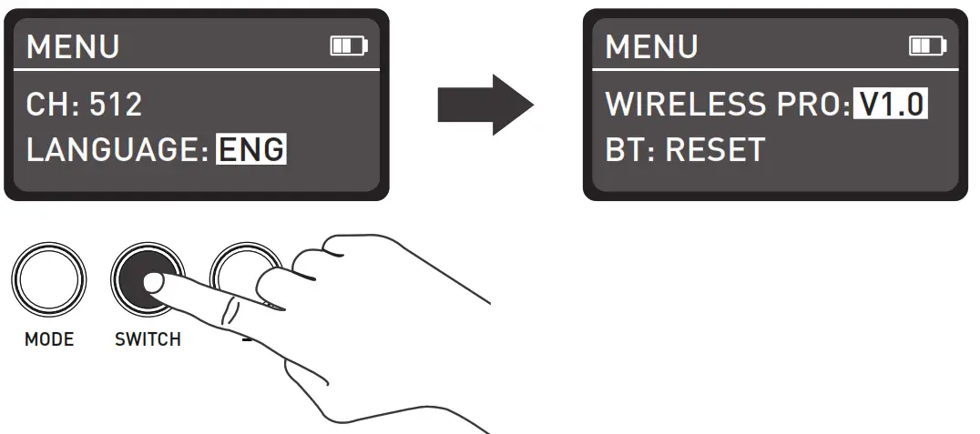 NANLITE PB10C PavoBulb 10C Bi-Color RGBWW LED Bulb - protocol