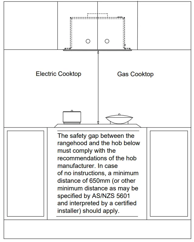 kleenmaid RHUC92 Fixed Under Mount Range Hood-2